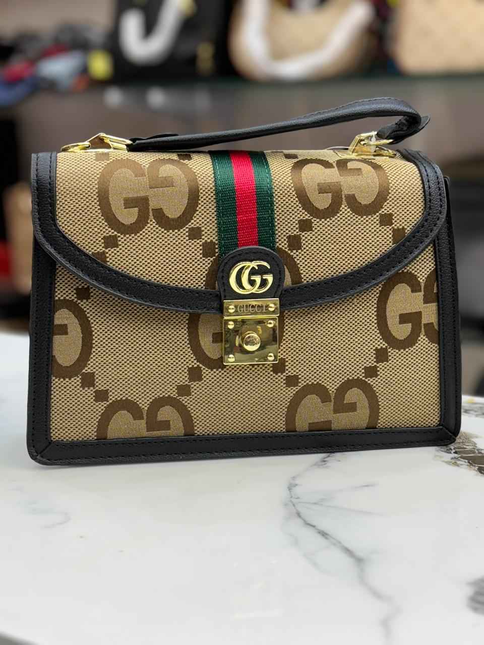 Luxury Gucci Ophidia Top Handle Handbag for Women