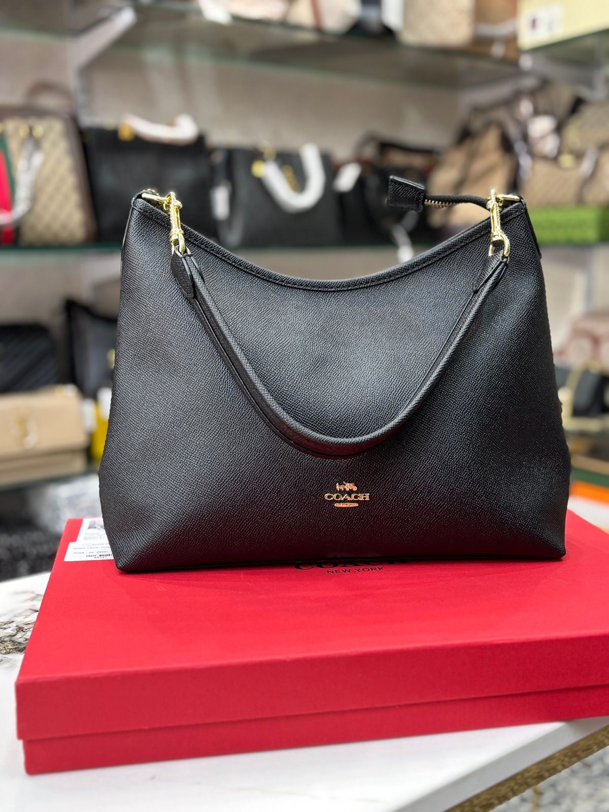 Luxury Coach laurel hobo(coach print) for women