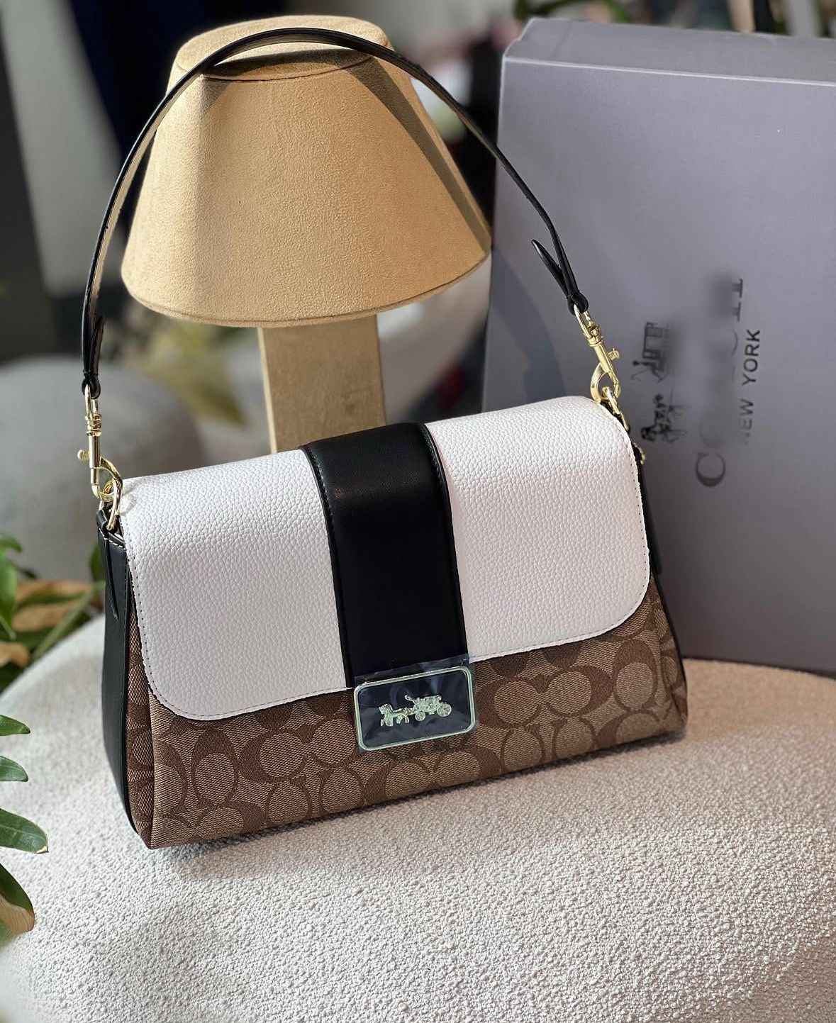 Coach grace new Flap shoulder Sling bag