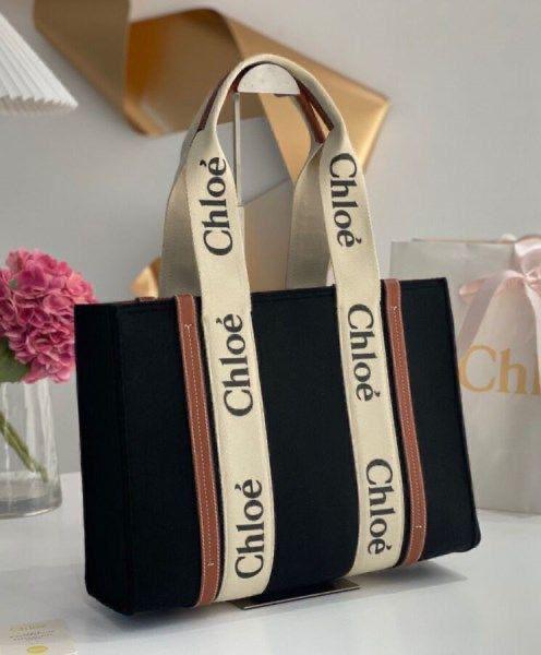 Latest edition of Chloe woody tote