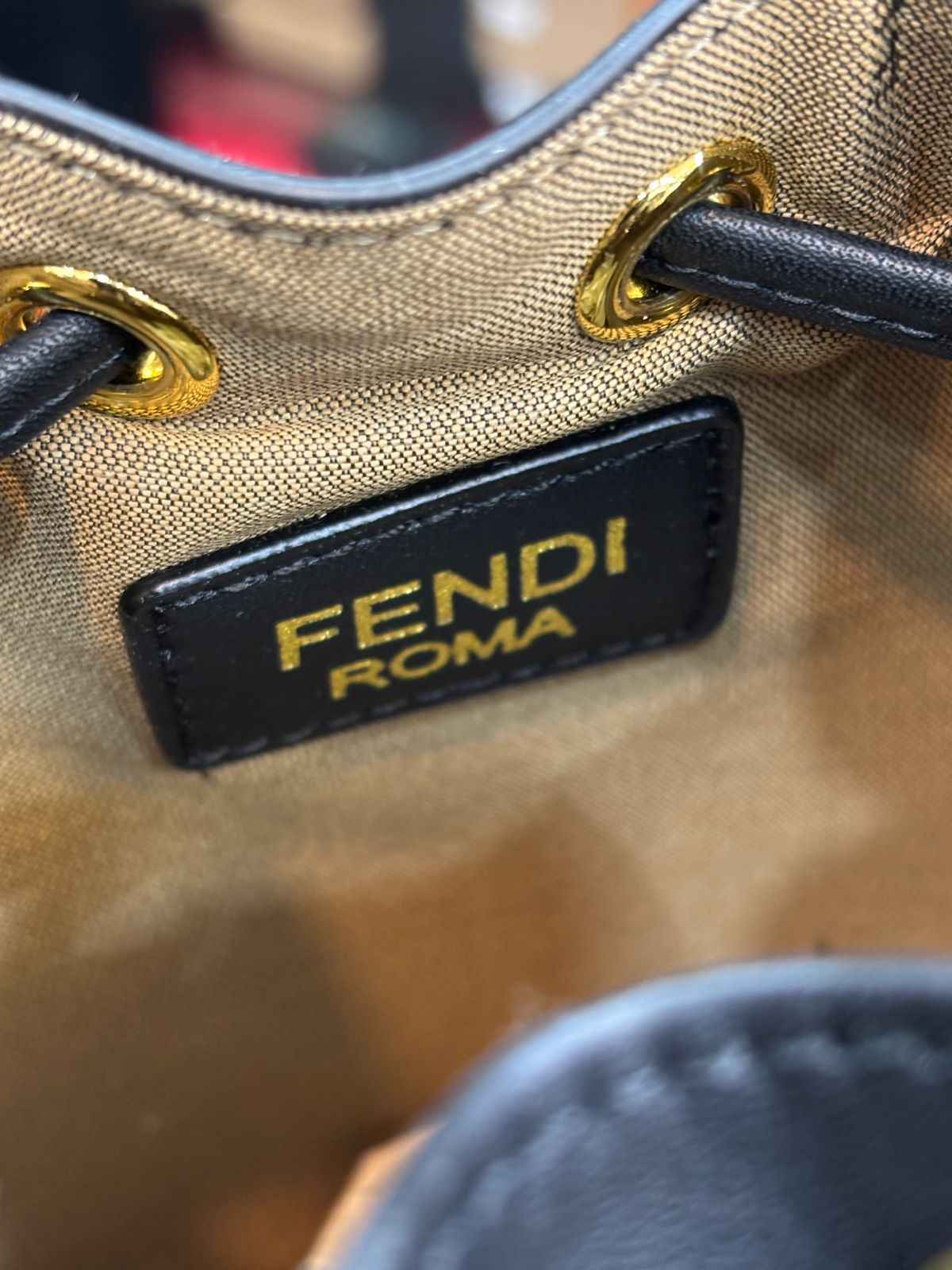 Luxury premium fendi bucket bag