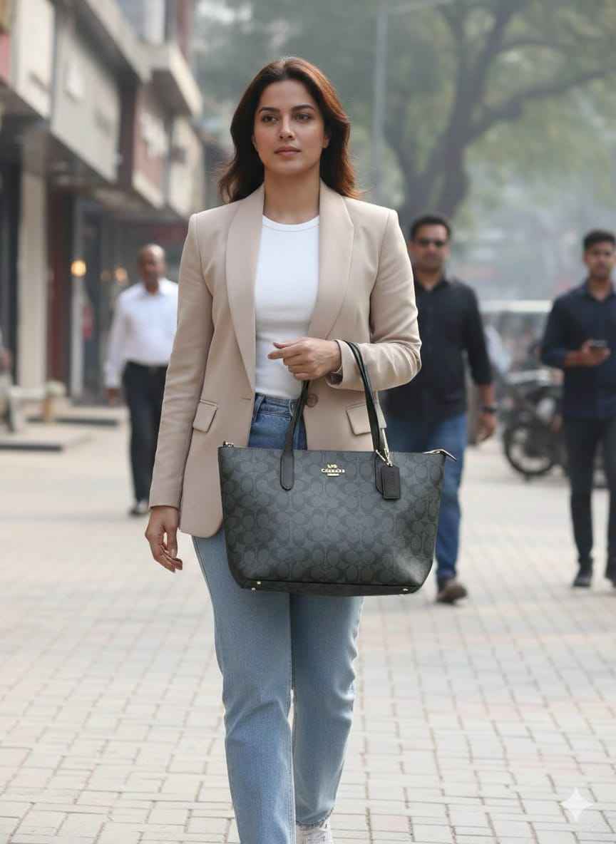 Luxury Coach tote for women