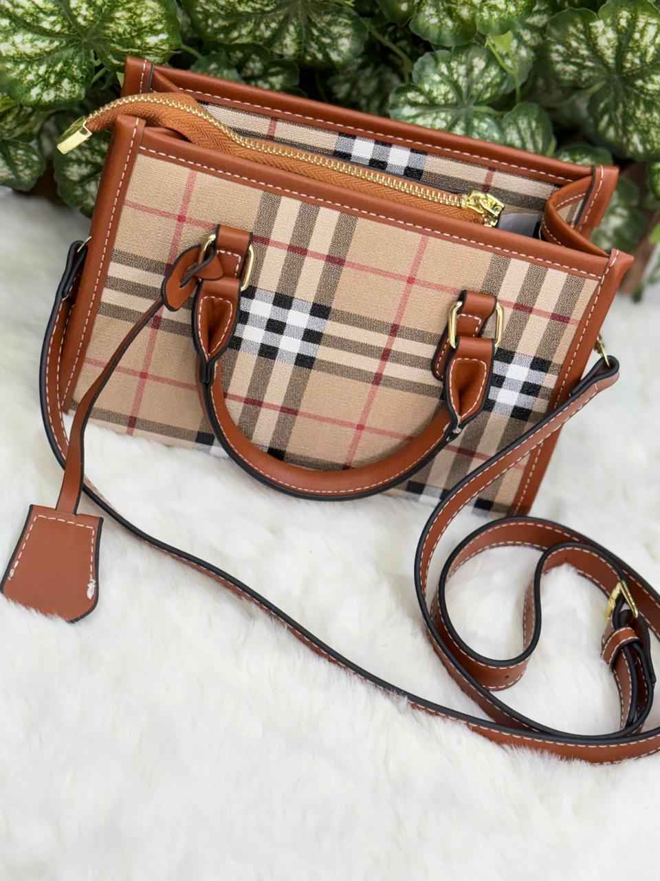 Luxury Burberry tote