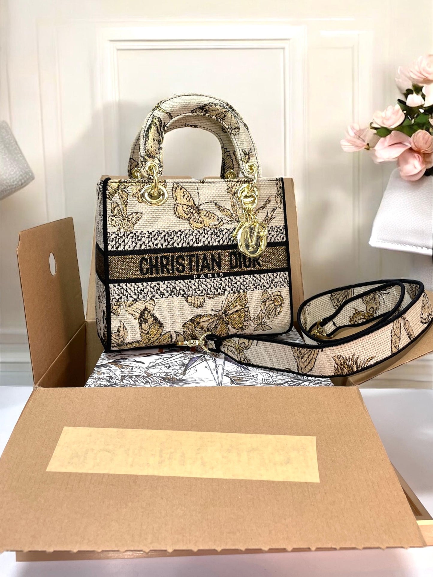 Lady Dior tote