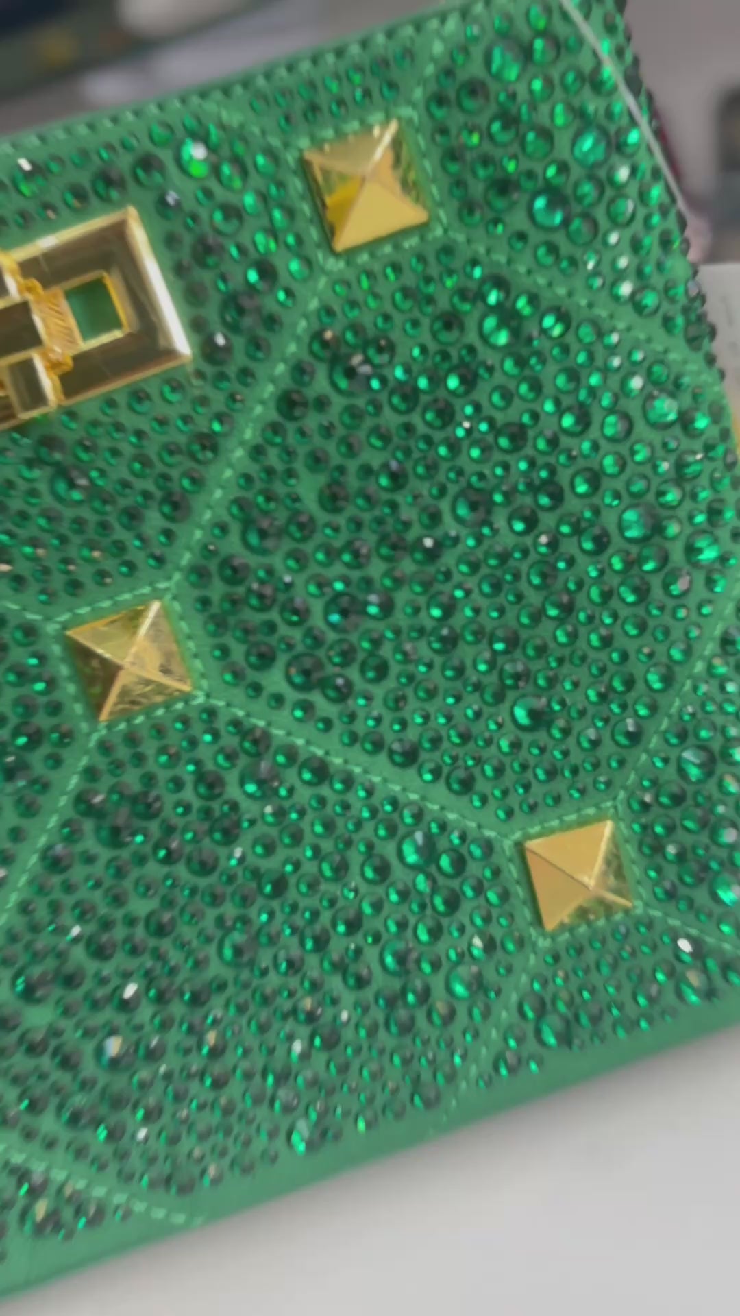 Valentino v logo shoulder bag