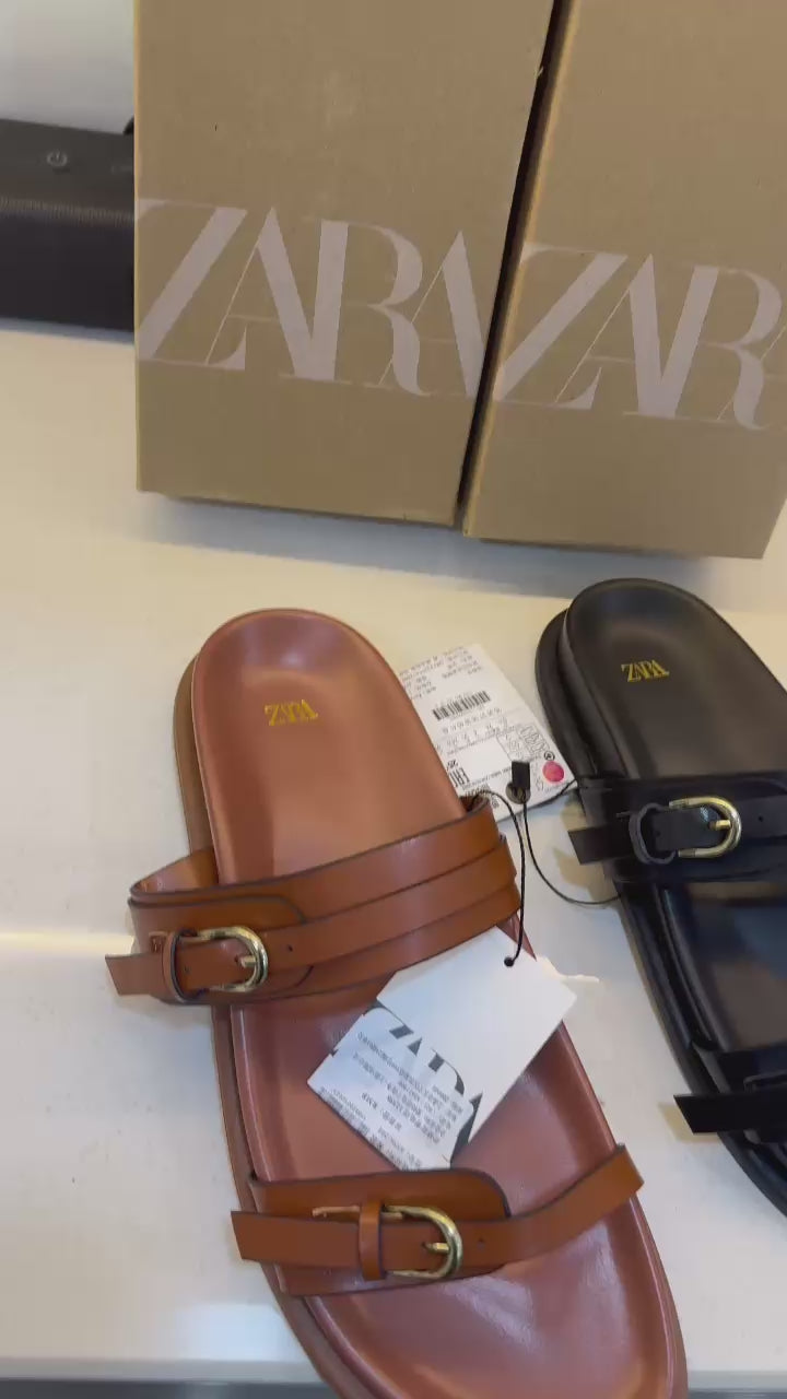 Luxury Zara flats for women